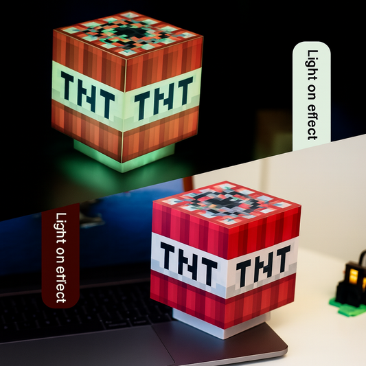 Bedrock Supply LED TNT - Minecraft Wall & Desk Light