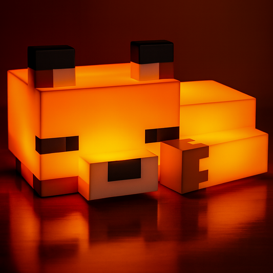 Bedrock Supply LED Fox - Minecraft Wall & Desk Light