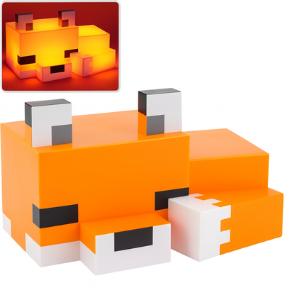 Bedrock Supply LED Fox - Minecraft Wall & Desk Light