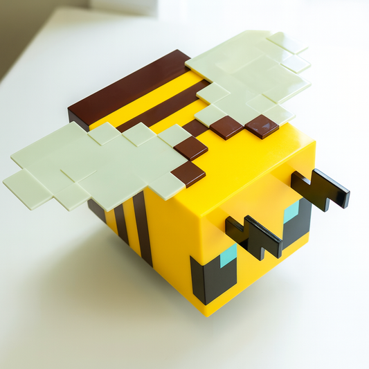 Bedrock Supply LED Bee - Minecraft Wall & Desk Light
