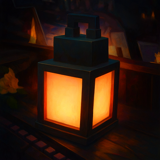 Bedrock Supply LED Lamp - Minecraft Wall & Desk Light